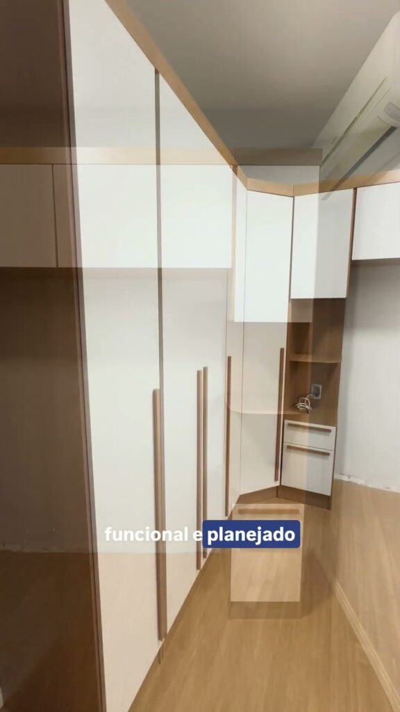 Vídeo de dormitório modulado entregue e montado pela Janice Móveis e Ambientes